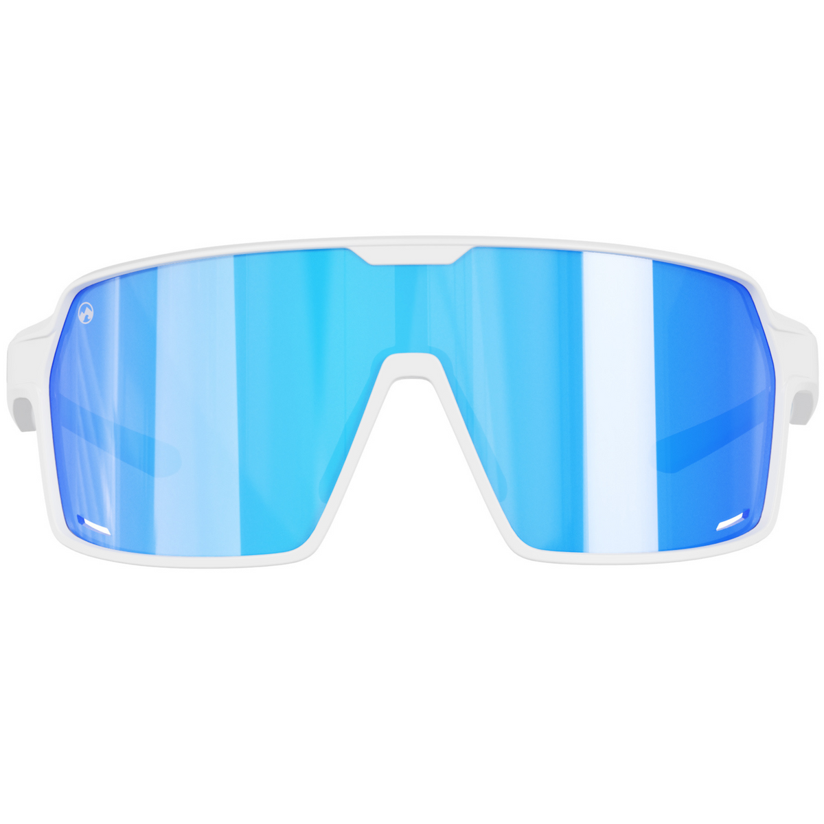 Titan - Matte white frame | blue lens - mowmow Titan - Matte white frame | blue lens - mowmow