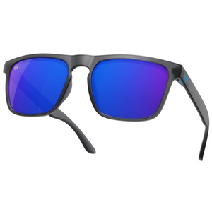 Triton - matte transparent grey/blue