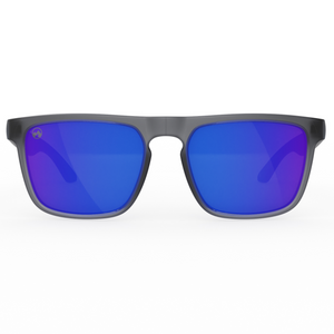 Triton - matte transparent grey/blue