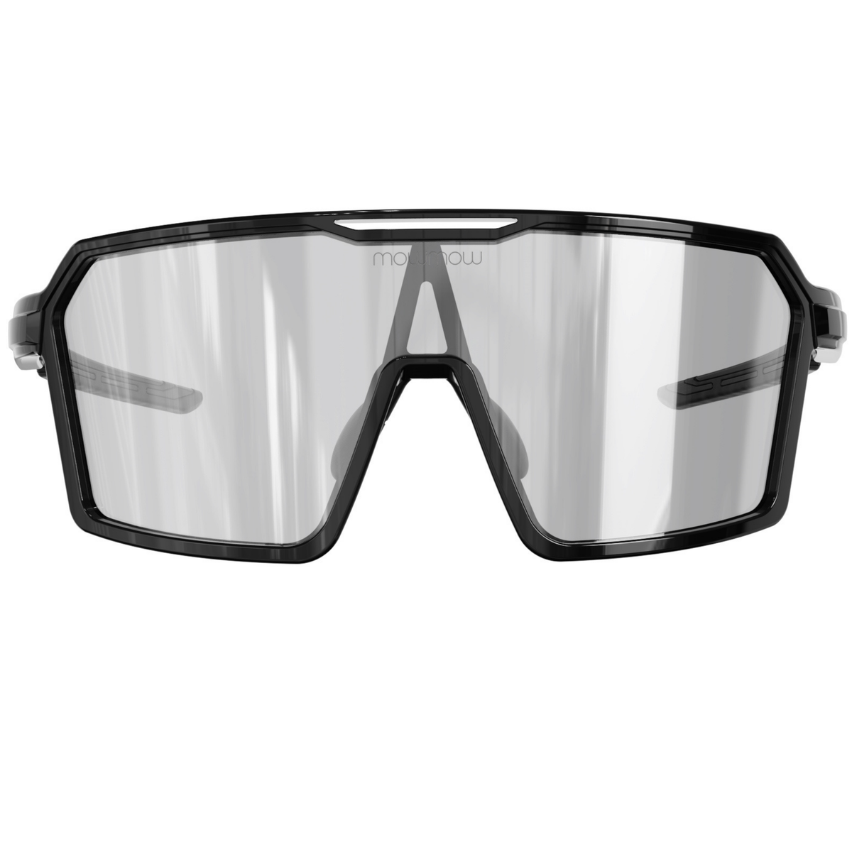 Wizard-001 - Shiny black | clear to dark grey