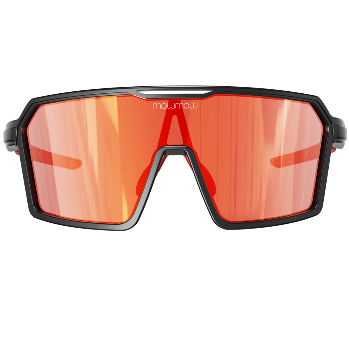 Wizard-002 - Matte black | clear to full orange red Revo