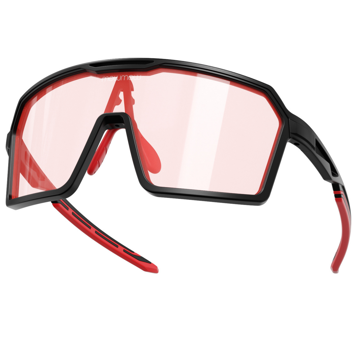 Wizard-002 - Matte black | clear to full orange red Revo