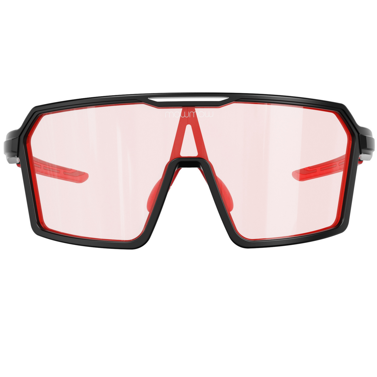 Wizard-002 - Matte black | clear to full orange red Revo