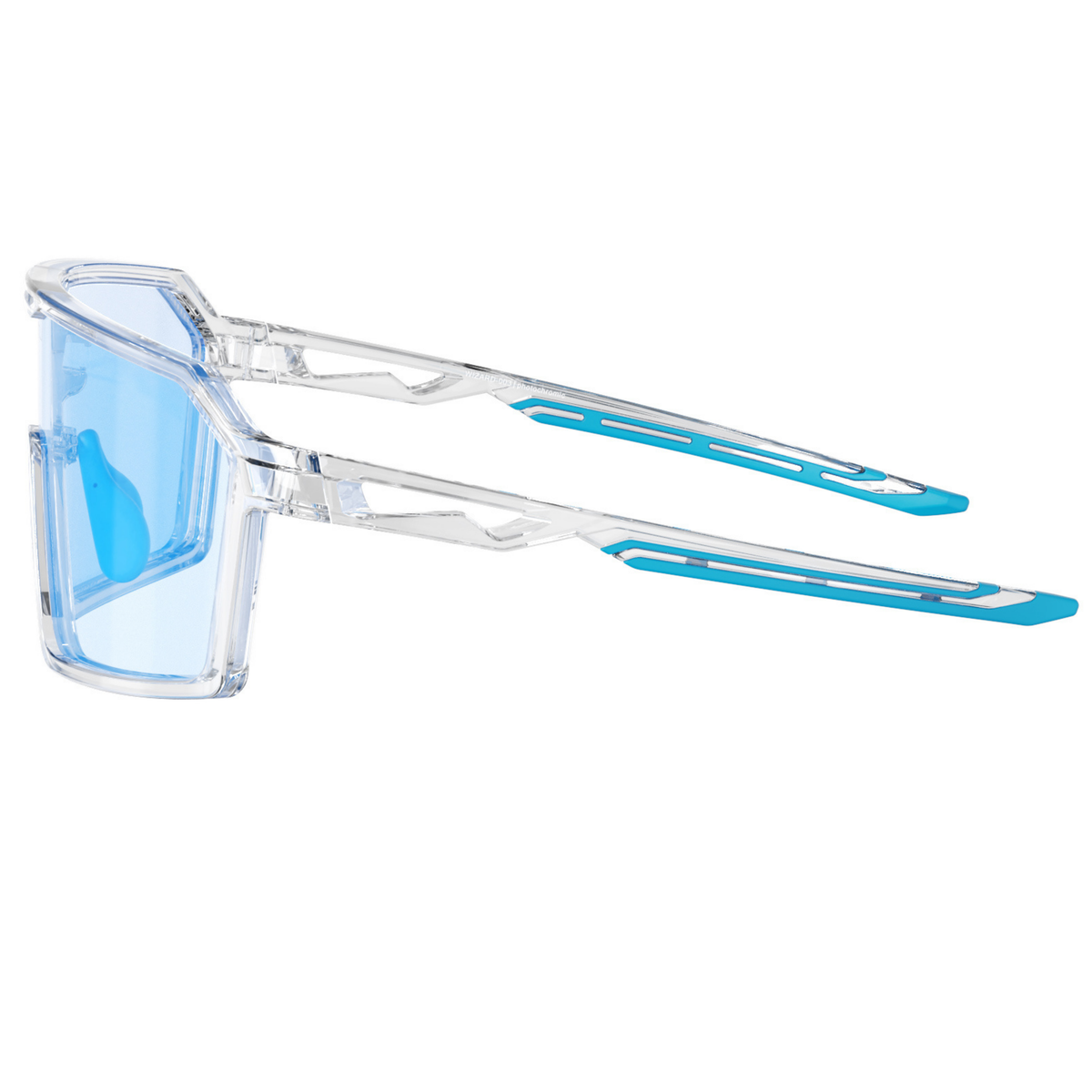 Wizard-003 - Shiny transparent | clear to full blue Revo