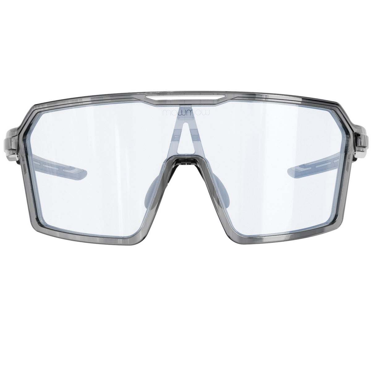 Wizard-004 - Shiny crystal grey | clear to full silver Revo