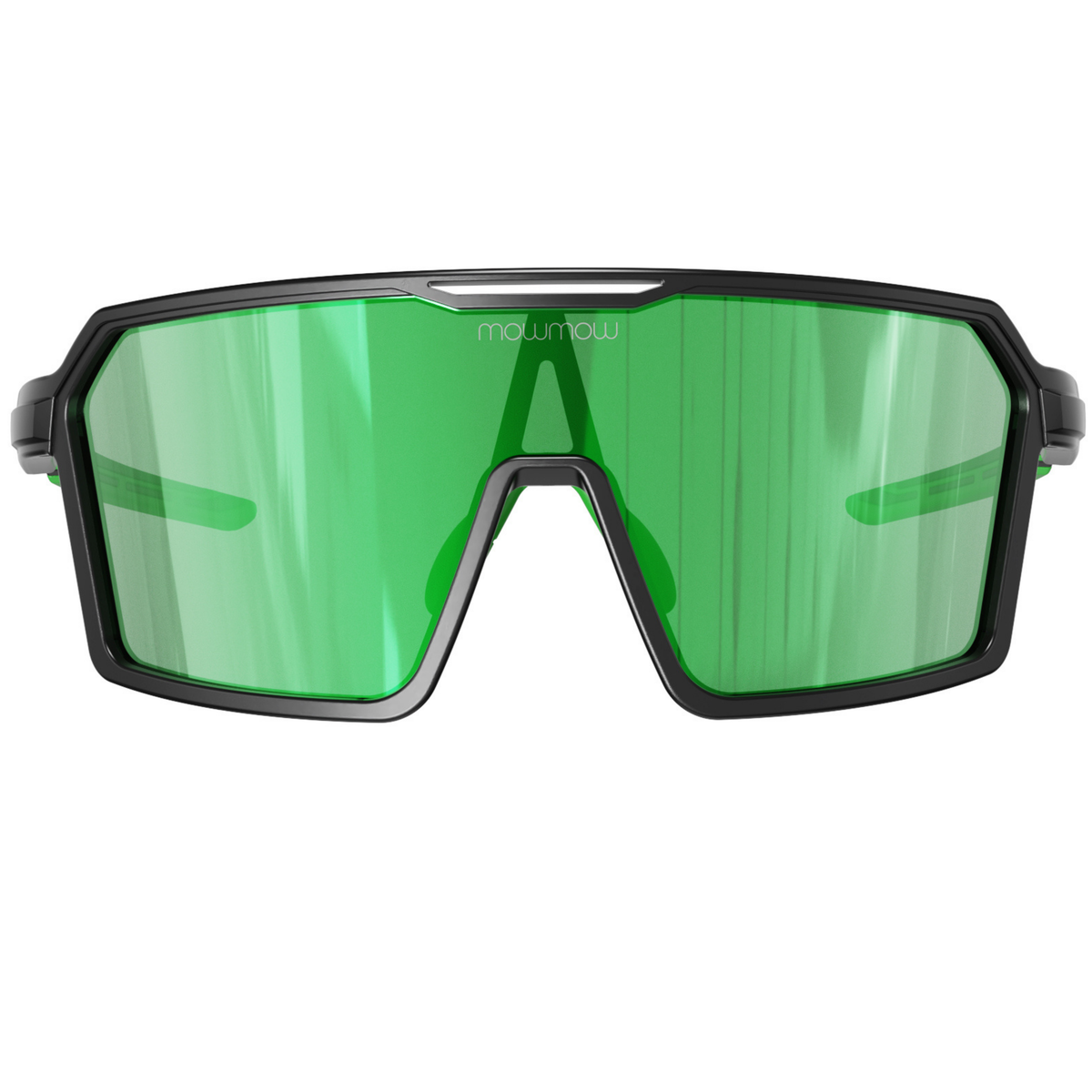 Wizard-008 - Matte black | clear to full green Revo